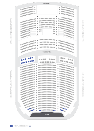 Georgia Theater Seating Chart