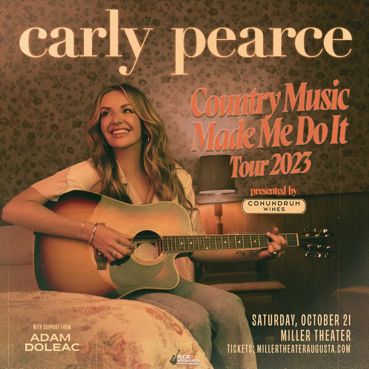 Carly Pearce Country Music Made Me Do It Tour Miller Theater Augusta