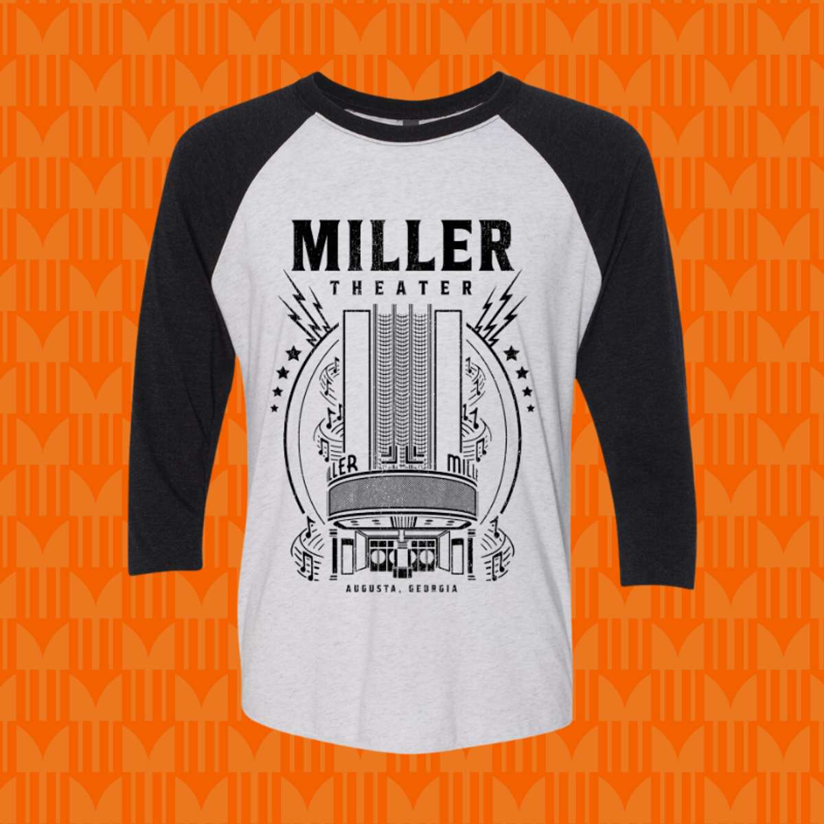 Miller Theater Baseball Tee